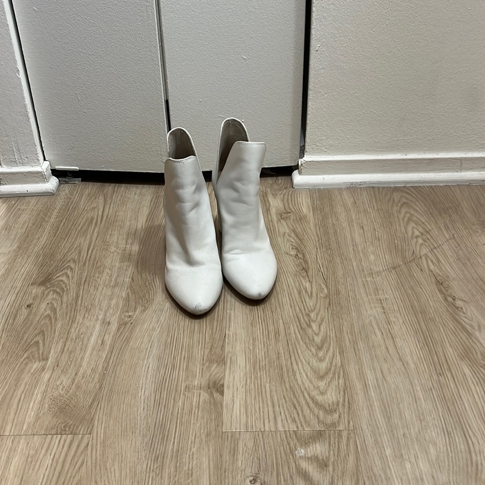 White Steve Madden Boots